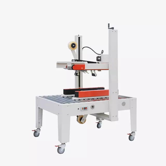 Máy dán thùng carton bán tự động Hualian FXJ-8070B